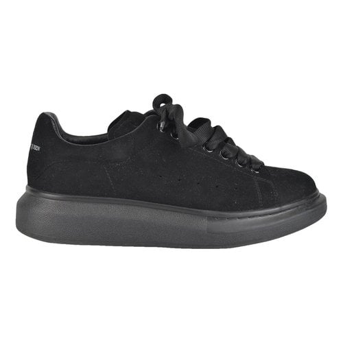 Pre-owned Alexander Mcqueen Trainers In Black