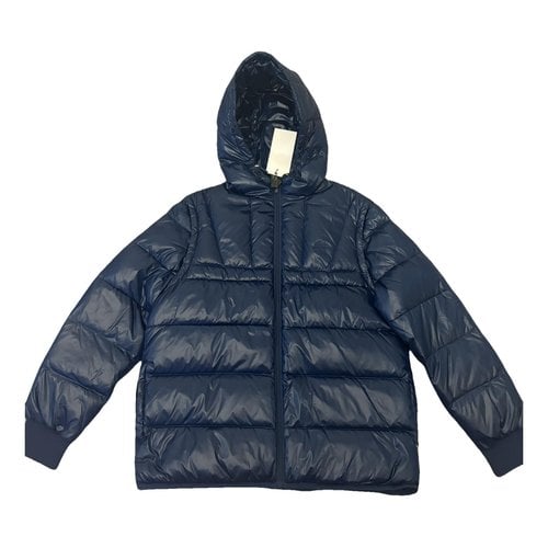 Pre-owned Lacoste Puffer In Blue