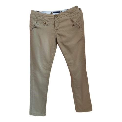 Pre-owned Ralph Lauren Trousers In Camel