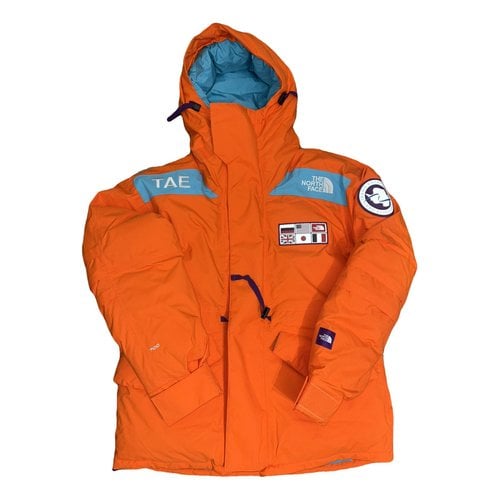 Pre-owned The North Face Parka In Orange