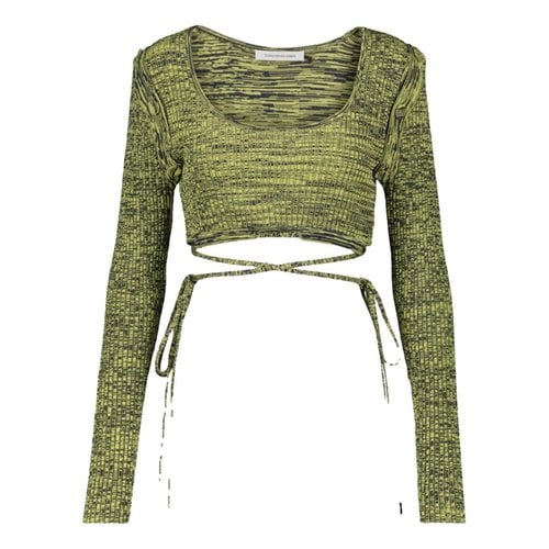 Pre-owned Christopher Esber Top In Green