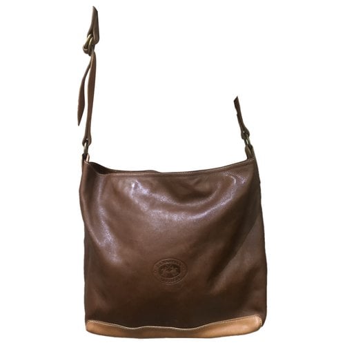 Pre-owned La Martina Leather Bag In Brown