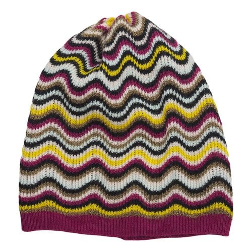 Pre-owned Missoni Wool Beanie In Multicolour