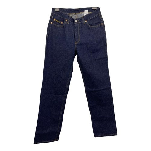 Pre-owned Dkny Large Jeans In Blue
