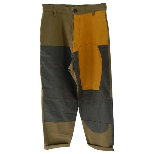 Pre-owned Loewe Trousers In Multicolour