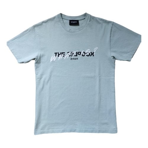 Pre-owned The Kooples T-shirt In Turquoise