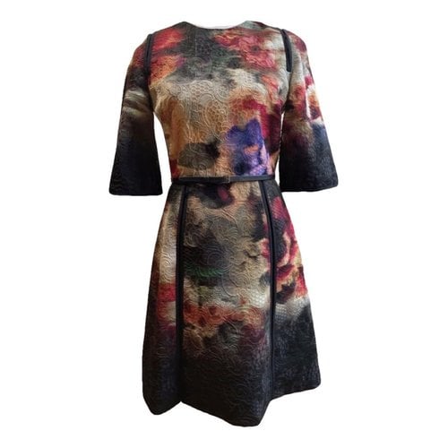 Pre-owned Elie Saab Dress In Multicolour