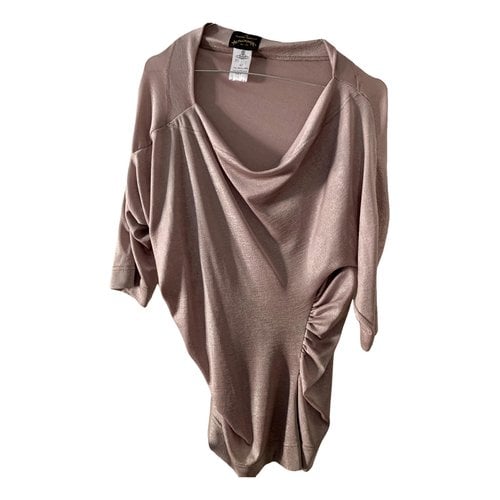Pre-owned Vivienne Westwood Anglomania Blouse In Metallic