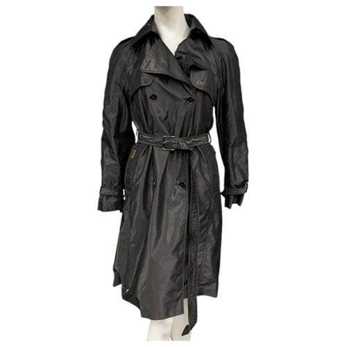 Pre-owned Dolce & Gabbana Trench Coat In Anthracite
