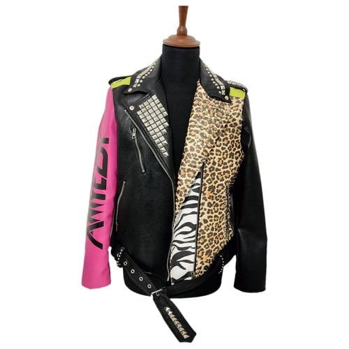 Pre-owned Aniye By Leather Biker Jacket In Other