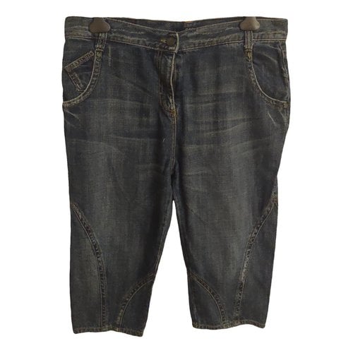 Pre-owned Patrizia Pepe Short Jeans In Blue