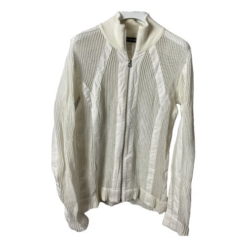 Pre-owned Issey Miyake Sweatshirt In White