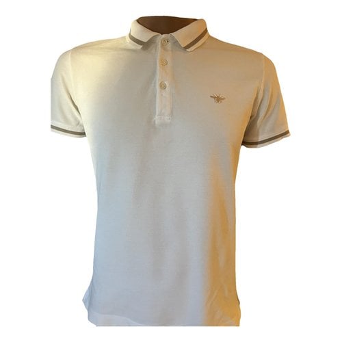 Pre-owned Dior Polo Shirt In White