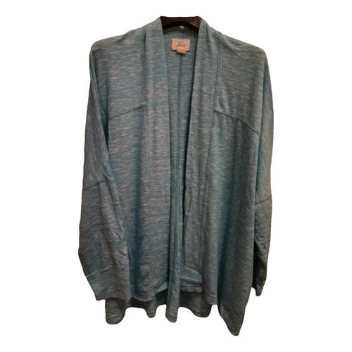 Pre-owned Levi's Cardigan In Turquoise