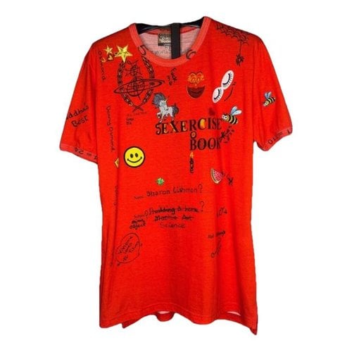 Pre-owned Vivienne Westwood T-shirt In Orange