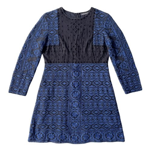 Pre-owned Antik Batik Mid-length Dress In Blue