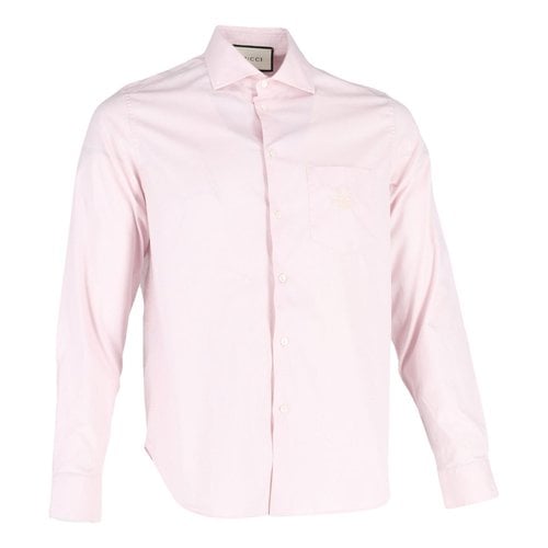 Pre-owned Gucci Shirt In Pink