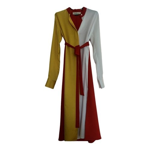 Pre-owned Mulberry Mid-length Dress In Multicolour