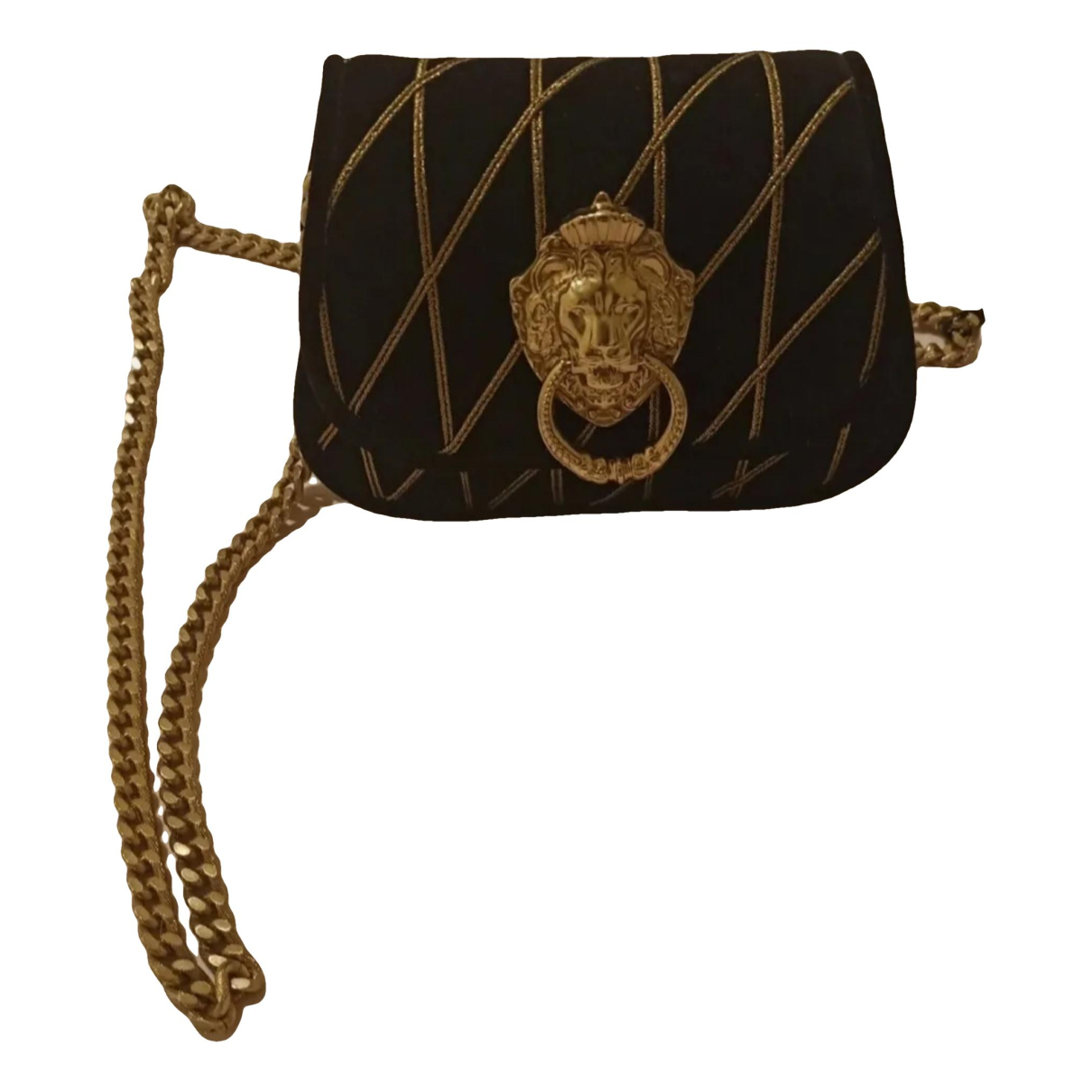 ☆最終SALE☆ MOSCHINO ブラックベルベットバッグ Pre-owned Moschino Velvet Crossbody Bag In Black | ModeSens