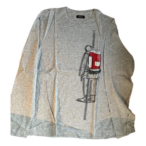 Pre-owned Z Zegna Knitwear & Sweatshirt In Grey