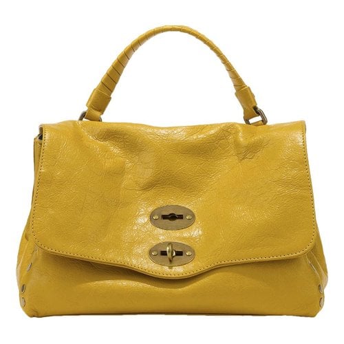 Pre-owned Zanellato Leather Handbag In Yellow
