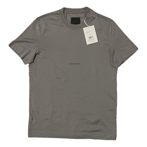 Pre-owned Givenchy Linen T-shirt In Brown