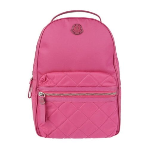 Pre-owned Moncler Cloth Bag In Pink