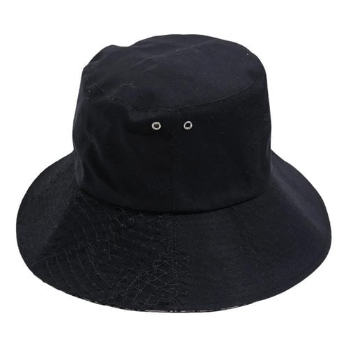Pre-owned Dior Teddy D Hat In Black