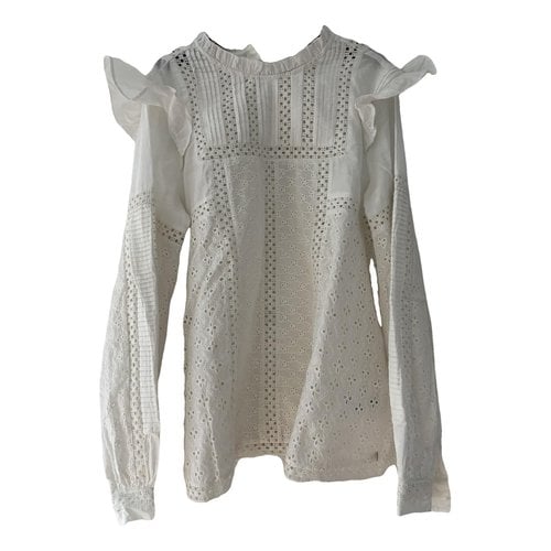 Pre-owned Replay Blouse In White