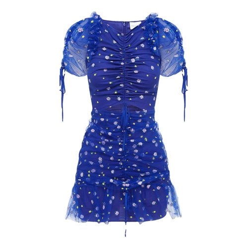 Pre-owned Alice Mccall Mini Dress In Blue