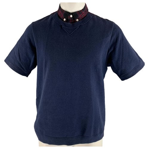 Pre-owned Sacai Sweatshirt In Blue