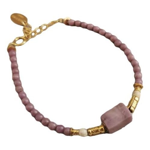 Pre-owned Elise Tsikis Bracelet In Purple