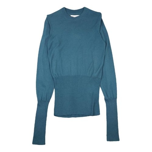 Pre-owned Maison Margiela Sweatshirt In Turquoise