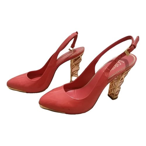 Pre-owned Loriblu Patent Leather Heels In Red