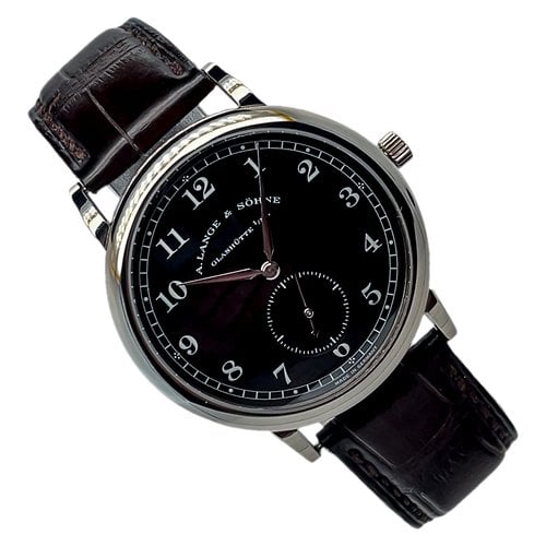 Pre-owned A. Lange & Sohne White Gold Watch In Silver