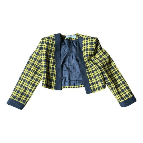 Pre-owned Givenchy Wool Blazer In Yellow