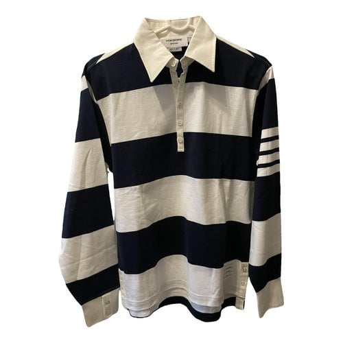 Pre-owned Thom Browne Polo Shirt In Multicolour