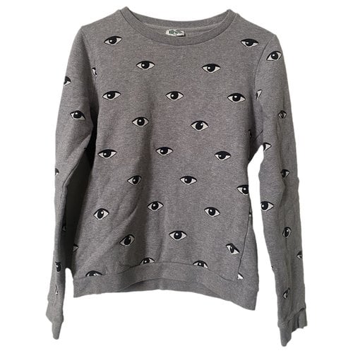 Pre-owned Kenzo Sweatshirt In Grey