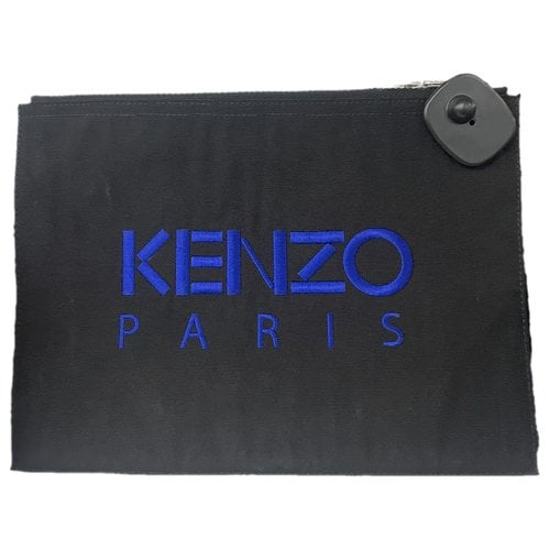 Pre-owned Kenzo Tiger Small Bag In Black