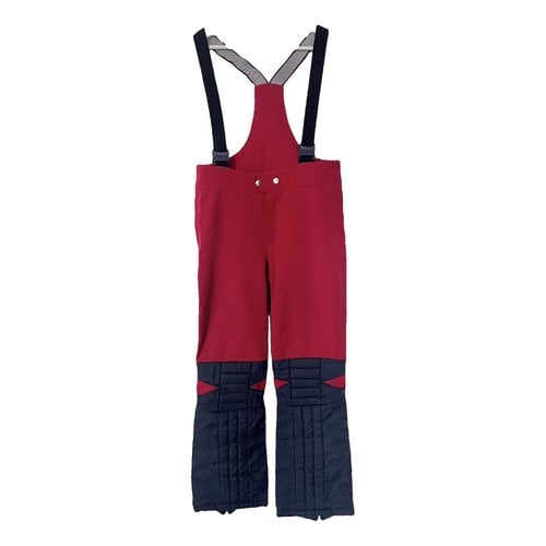 Pre-owned Fusalp Overall In Red