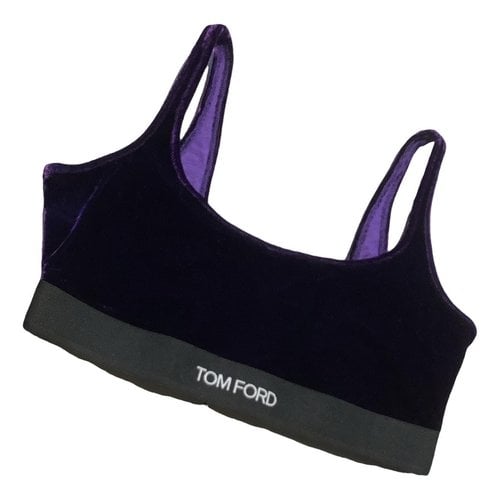 Pre-owned Tom Ford Camisole In Purple