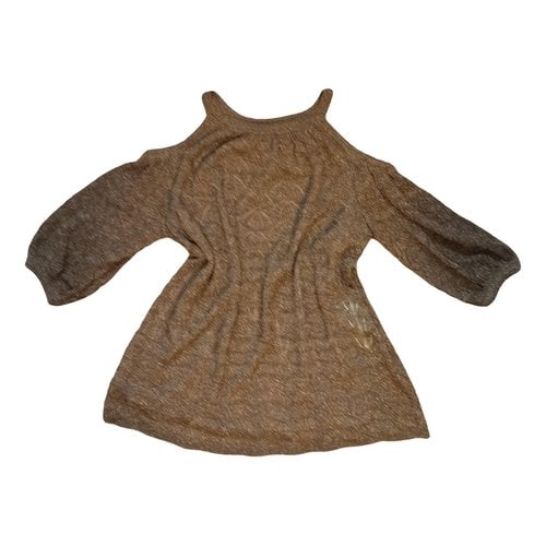 Pre-owned M Missoni Blouse In Gold
