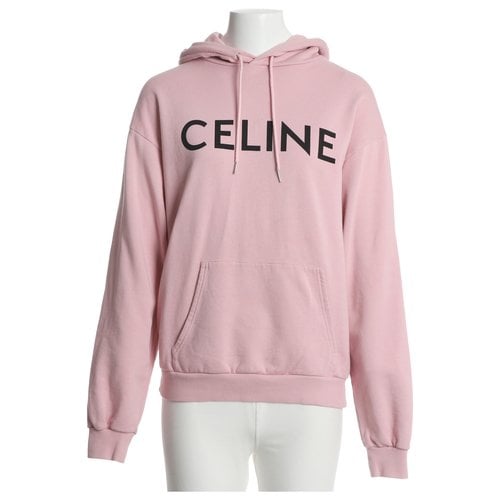 Pre-owned Celine Sweatshirt In Pink