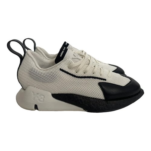 Pre-owned Y-3 By Yohji Yamamoto Low Trainers In White