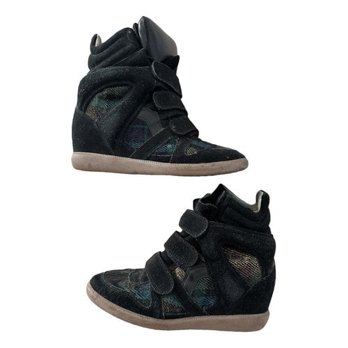 Pre-owned Isabel Marant Étoile Cloth Trainers In Multicolour