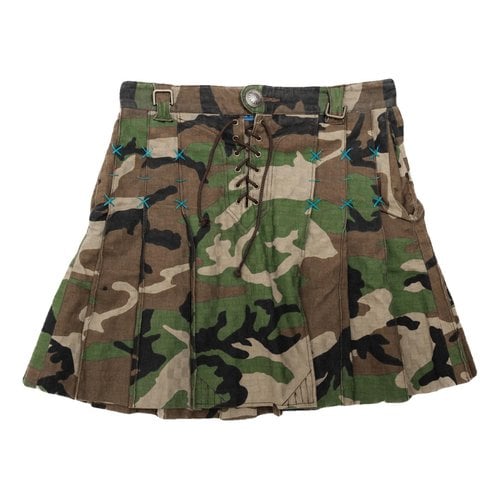 Pre-owned Blackmeans Mid-length Skirt In Multicolour