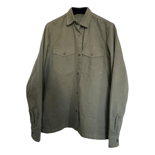 Pre-owned Officine Generale Shirt In Khaki