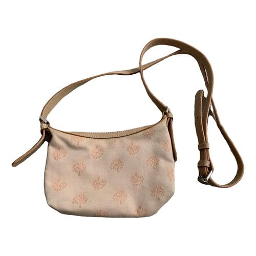 Pre-owned Mulberry Cloth Crossbody Bag In Pink