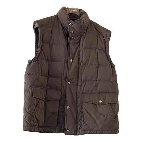 Pre-owned Marina Yachting Vest In Brown