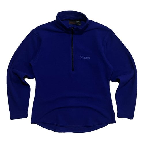 Pre-owned Marmot Top In Blue